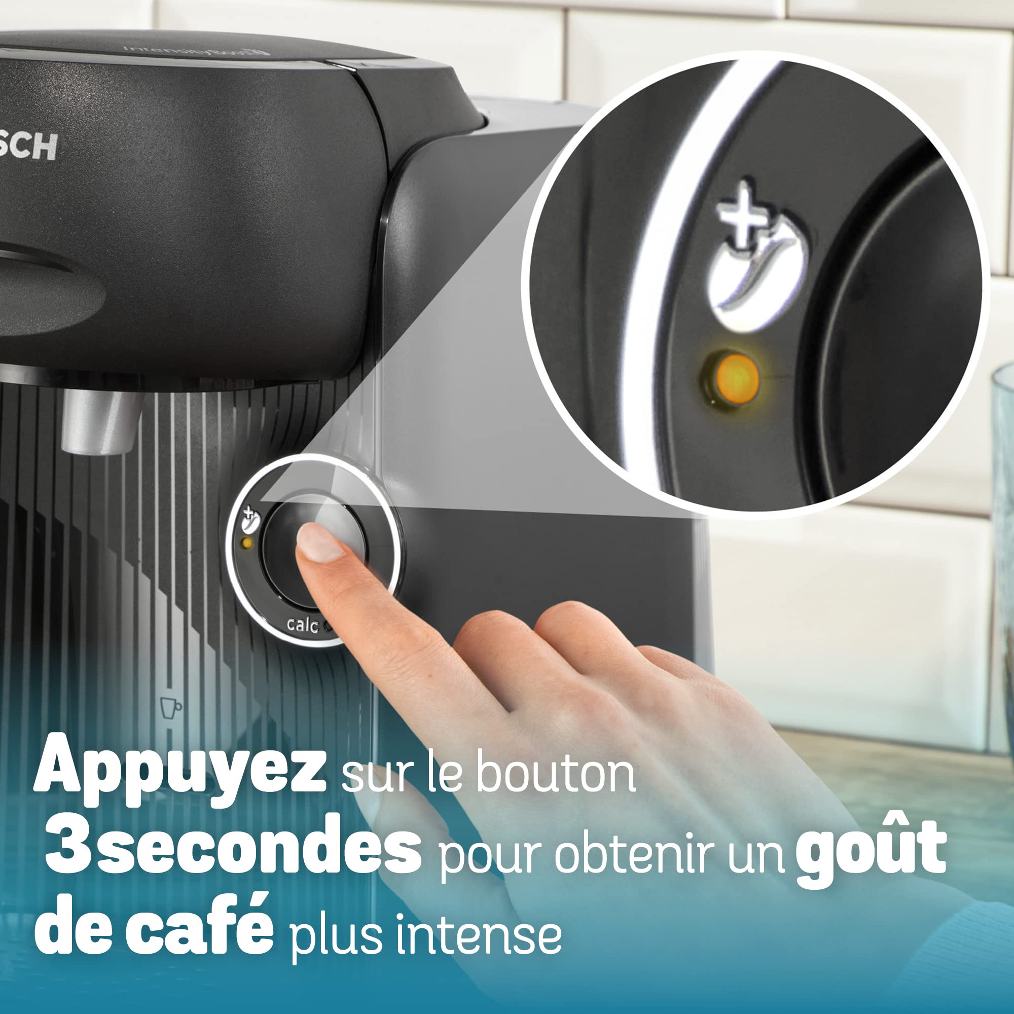 Machine à Café Tassimo Finesse TAS16B2 - Noir - 70+ Boissons