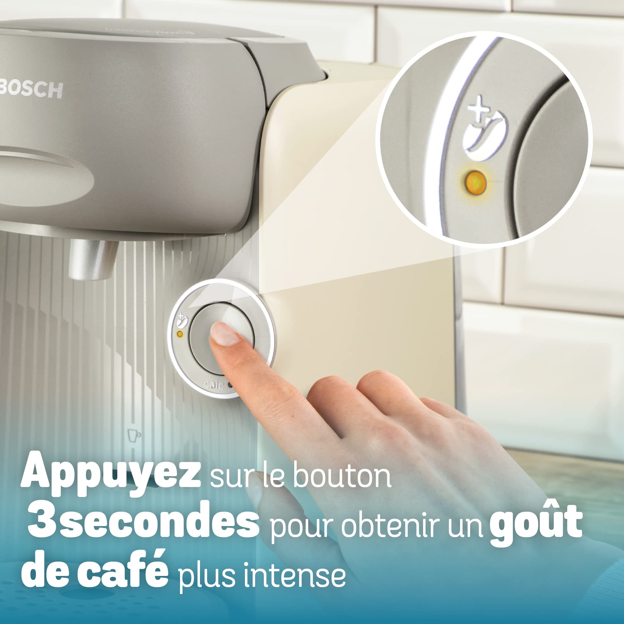 Machine à Café Tassimo Finesse TAS16B - Crème - 70+ Boissons
