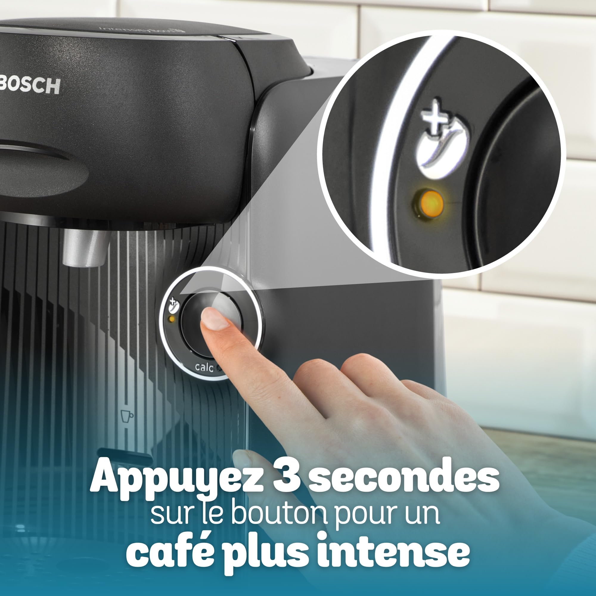 Machine à Café Tassimo Finesse TAS162E - Noir - 70+ Boissons