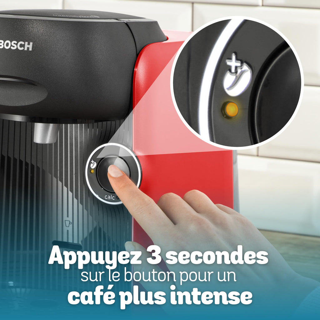 Machine à Café Tassimo Finesse TAS163E - Rouge - 70+ Boissons