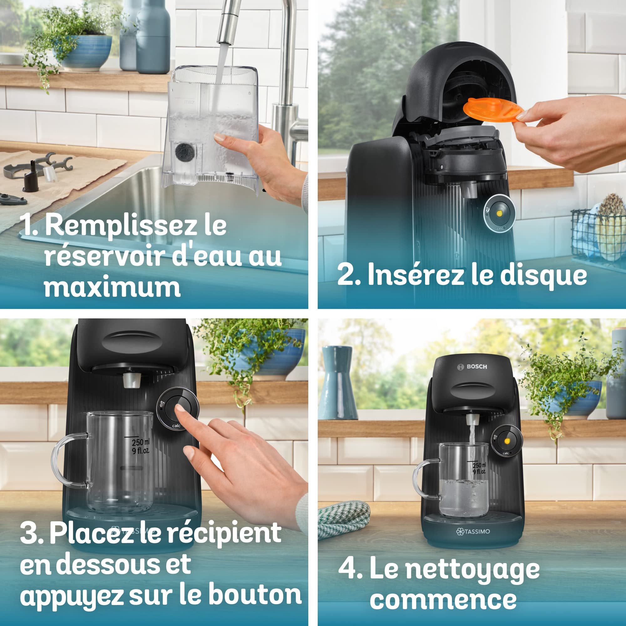 Machine à Café Tassimo Finesse TAS16B2 - Noir - 70+ Boissons