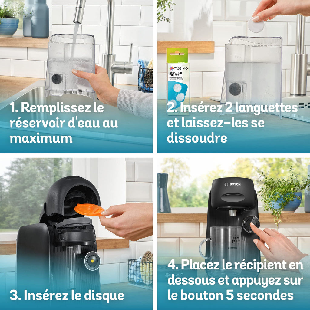 Machine à Café Tassimo Finesse TAS16B2 - Noir - 70+ Boissons