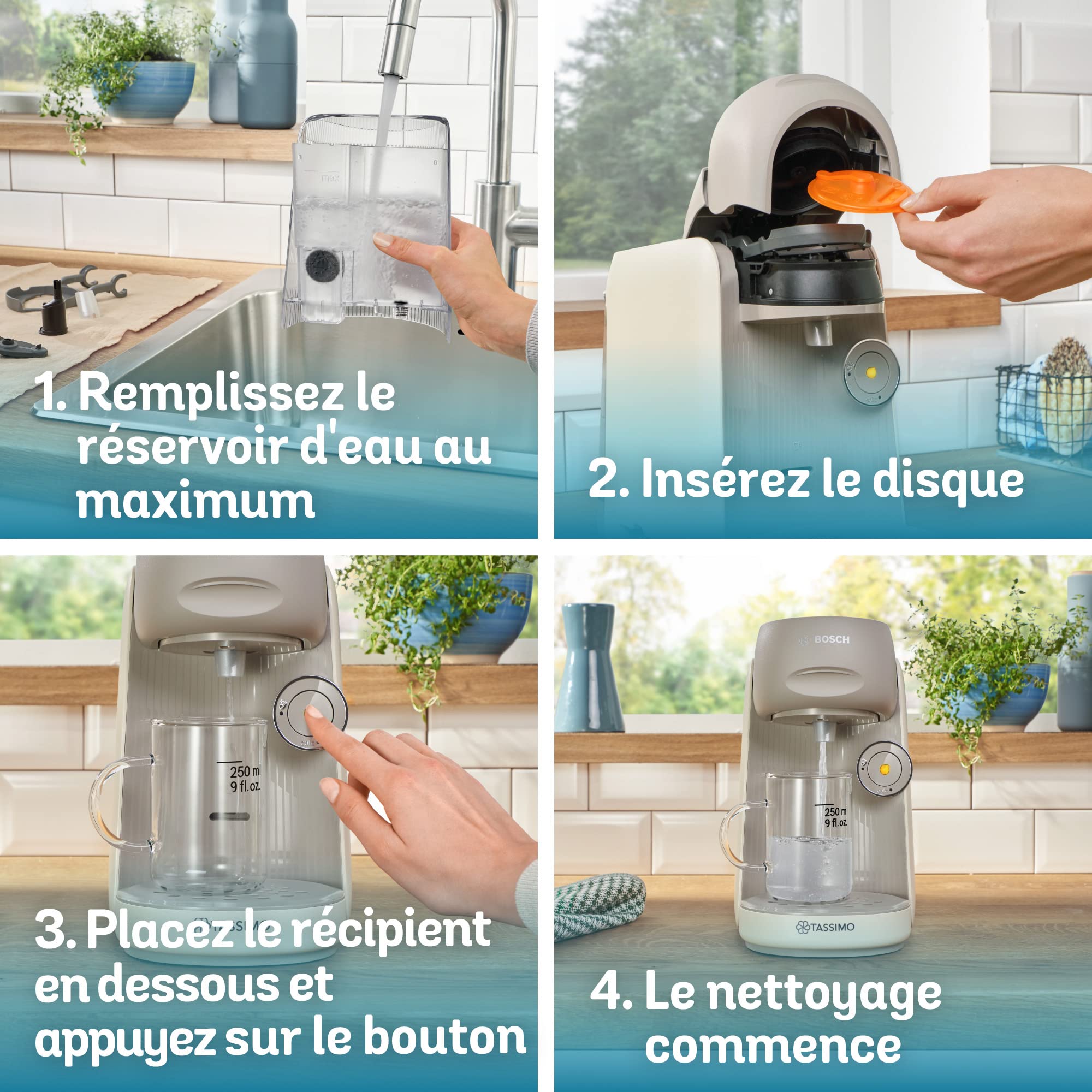 Machine à Café Tassimo Finesse TAS16B - Crème - 70+ Boissons