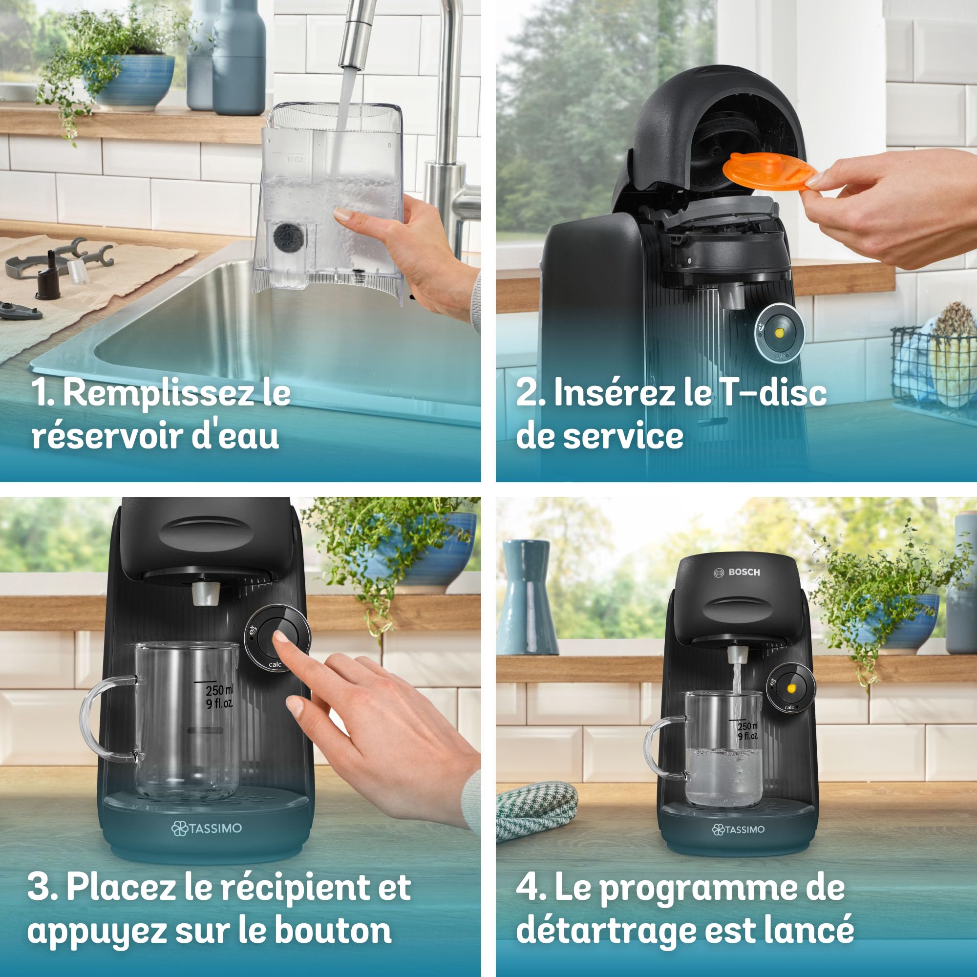 Machine à Café Tassimo Finesse TAS162E - Noir - 70+ Boissons