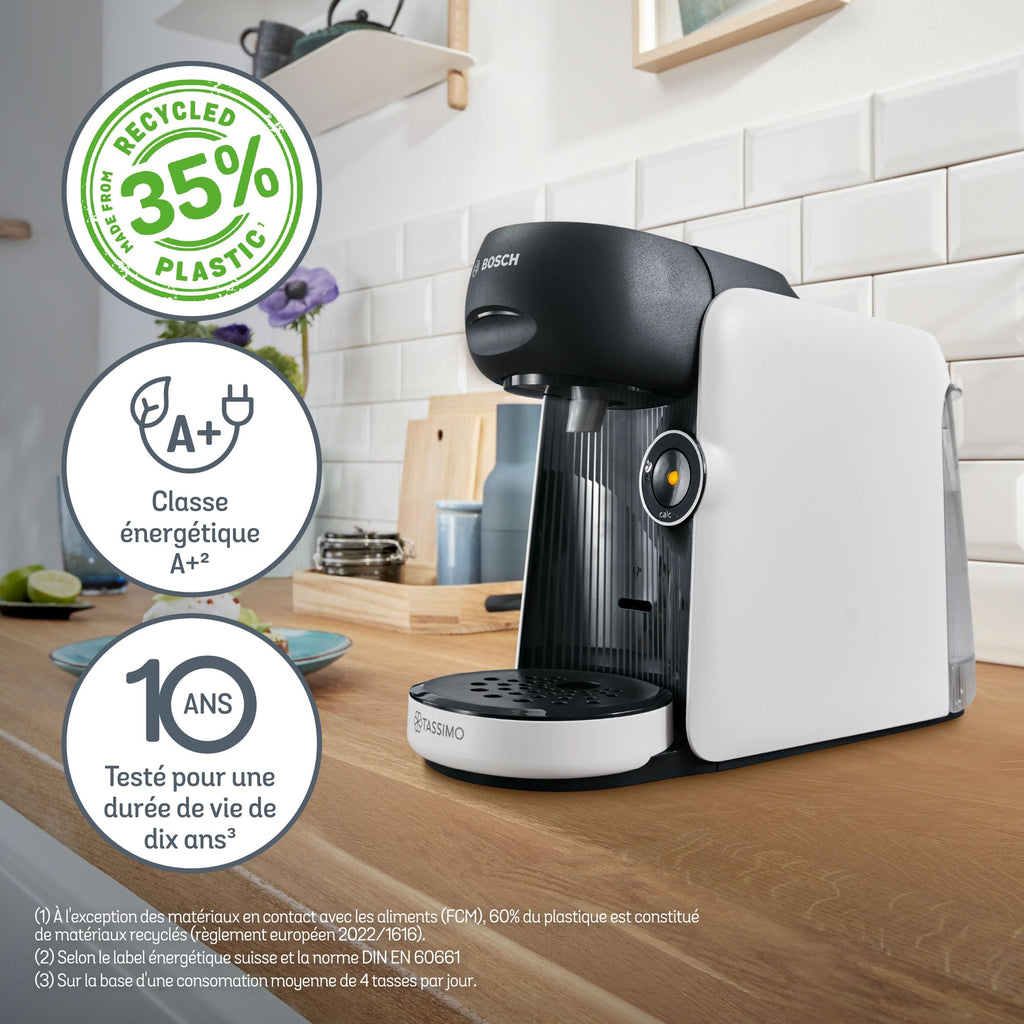 Machine à Café Tassimo Finesse TAS163E - Blanc - 70+ Boissons
