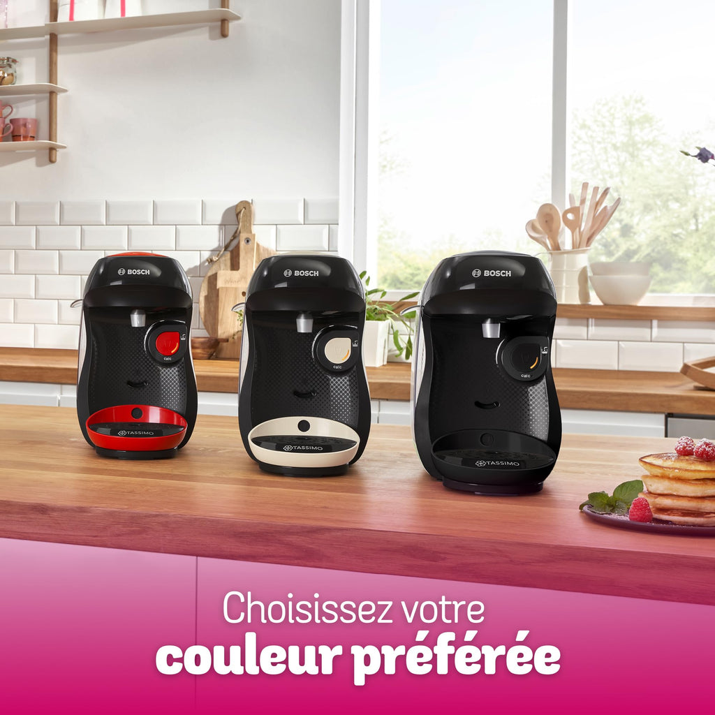 Machine à Café Tassimo Happy TAS103E - Rouge - OneTouch