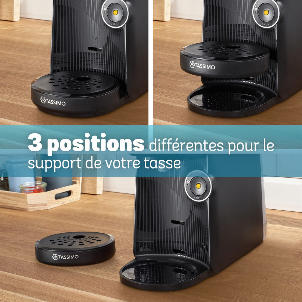 Machine à Café Tassimo Finesse TAS16B2 - Noir - 70+ Boissons